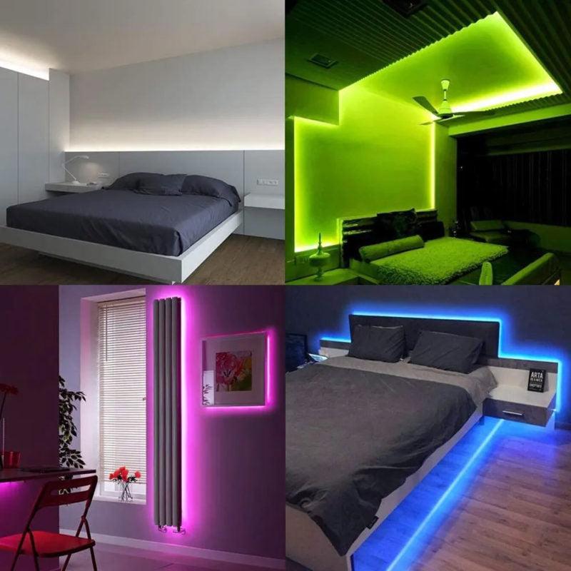 Fita LED Colorida Mágica – 5 Metros à Prova D'Água