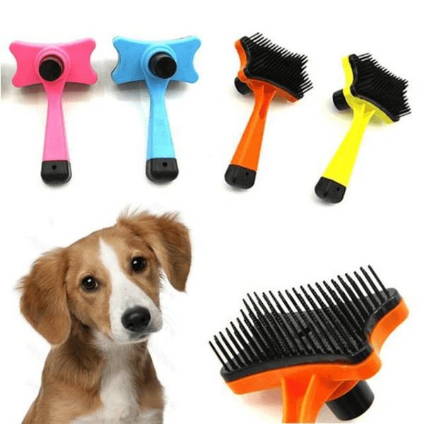 PetCare Pro – Escova Auto-Limpante para Pelos de Pet