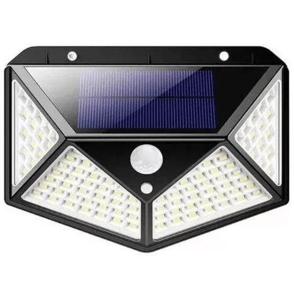 EcoSun Pro – Luminária Solar Inteligente de 100 Leds