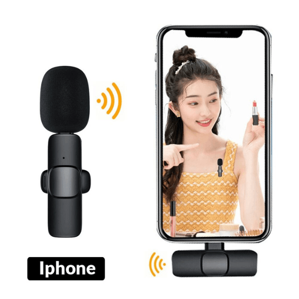 ClipMic – Microfone Lapela Sem Fio para Android, iPhone e iPad