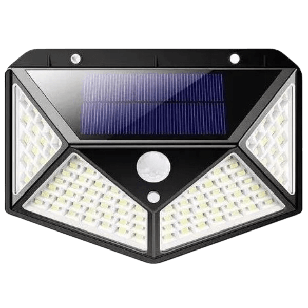 EcoSun Pro – Luminária Solar Inteligente de 100 Leds