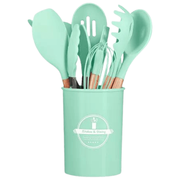 Conjunto ChefPrático - 12 Utensílios de Silicone Antiaderente