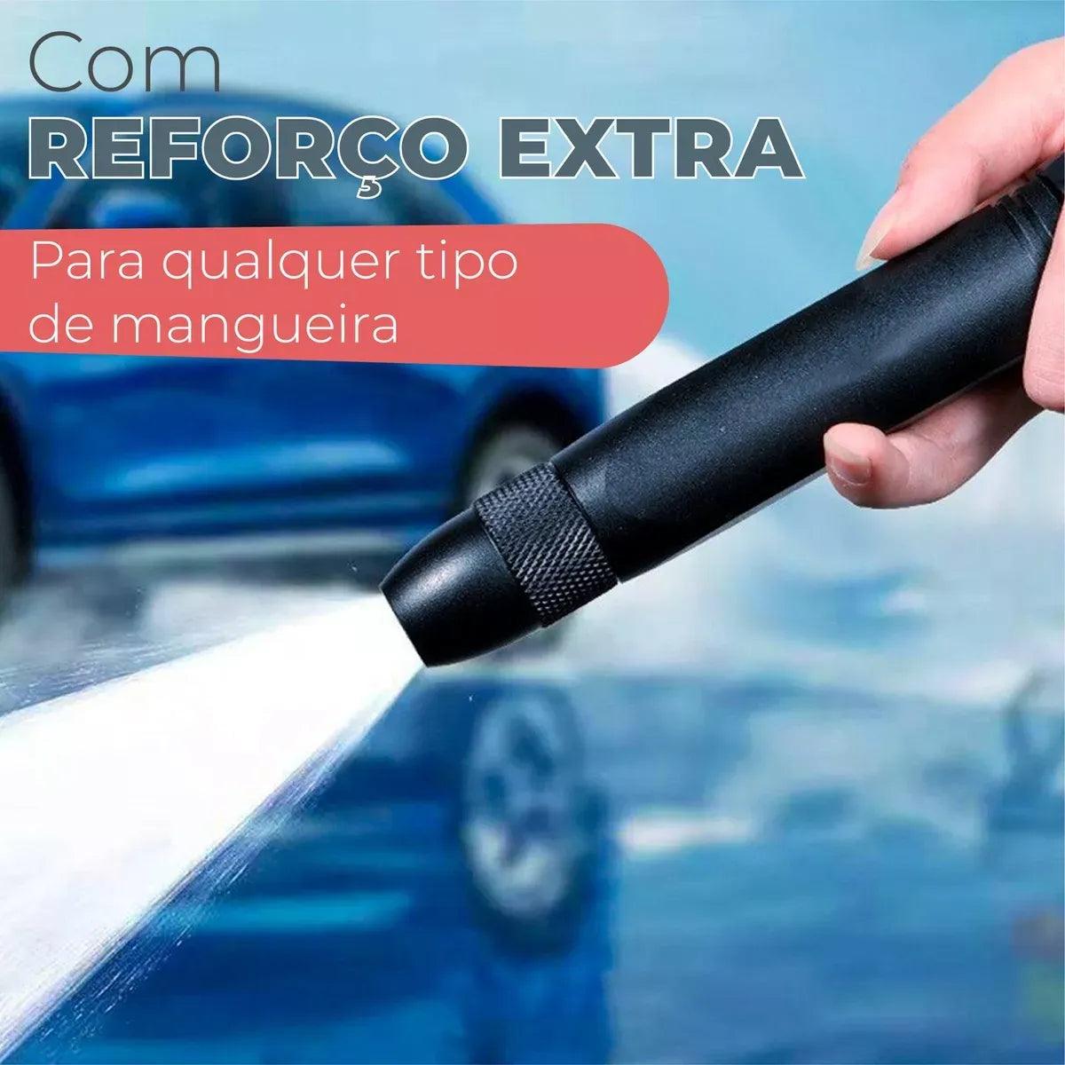 Bico Alta Pressão Jato Mangueira Água Kit 4 Pçs Lava Carro