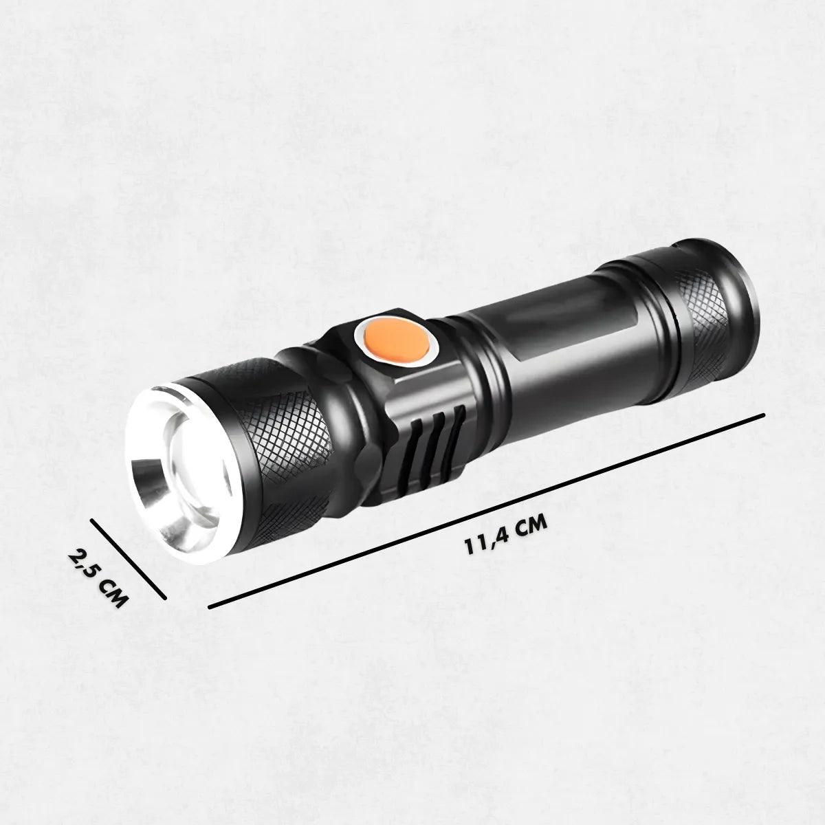 anterna UV Mágica Recarregável - Luz Negra