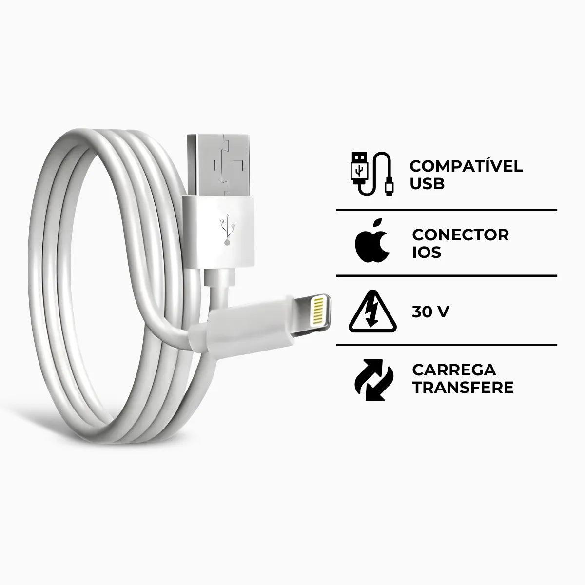 ChargeSync Pro - Cabo Para IPhone Conector USB