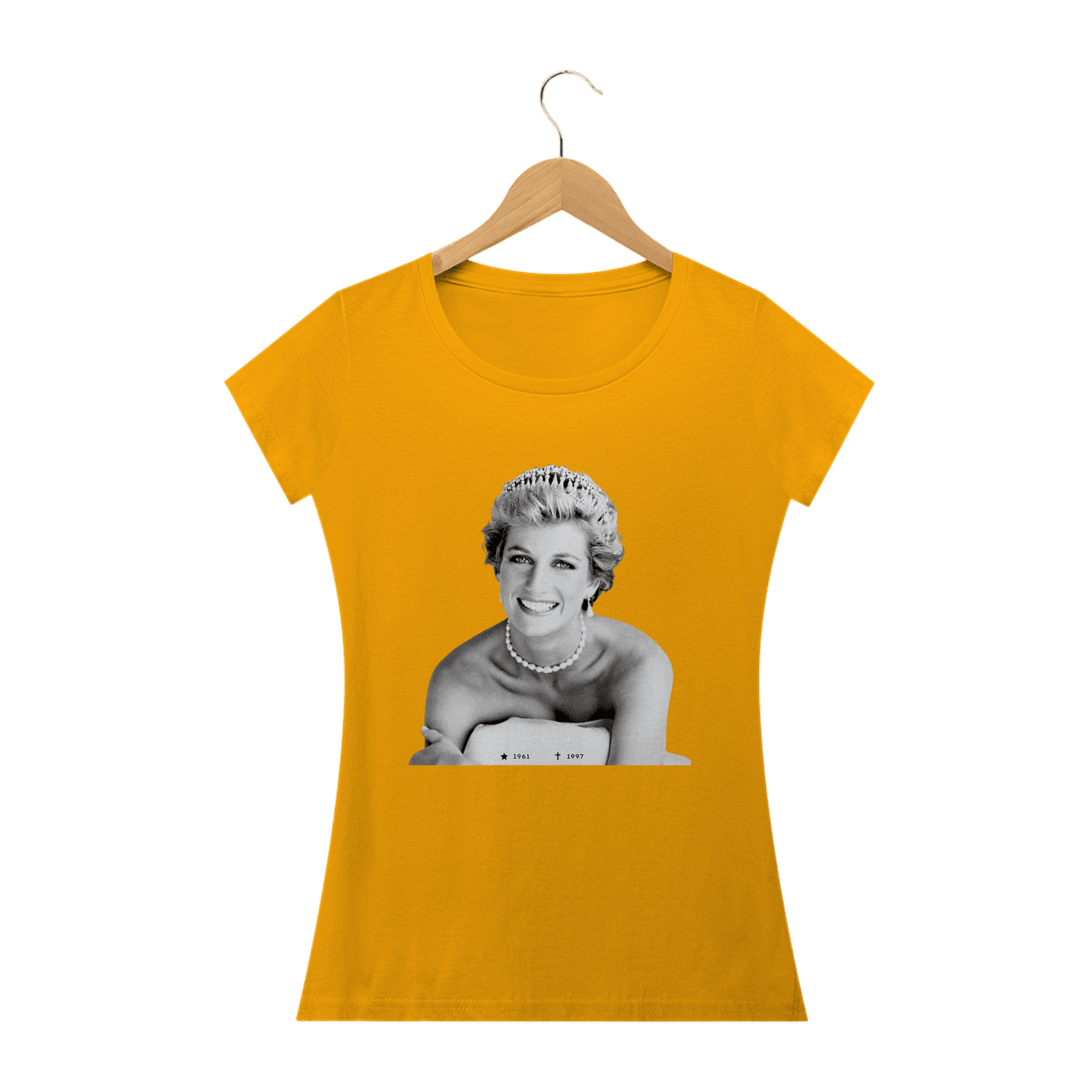 Camiseta - Lady Di - Baby Long