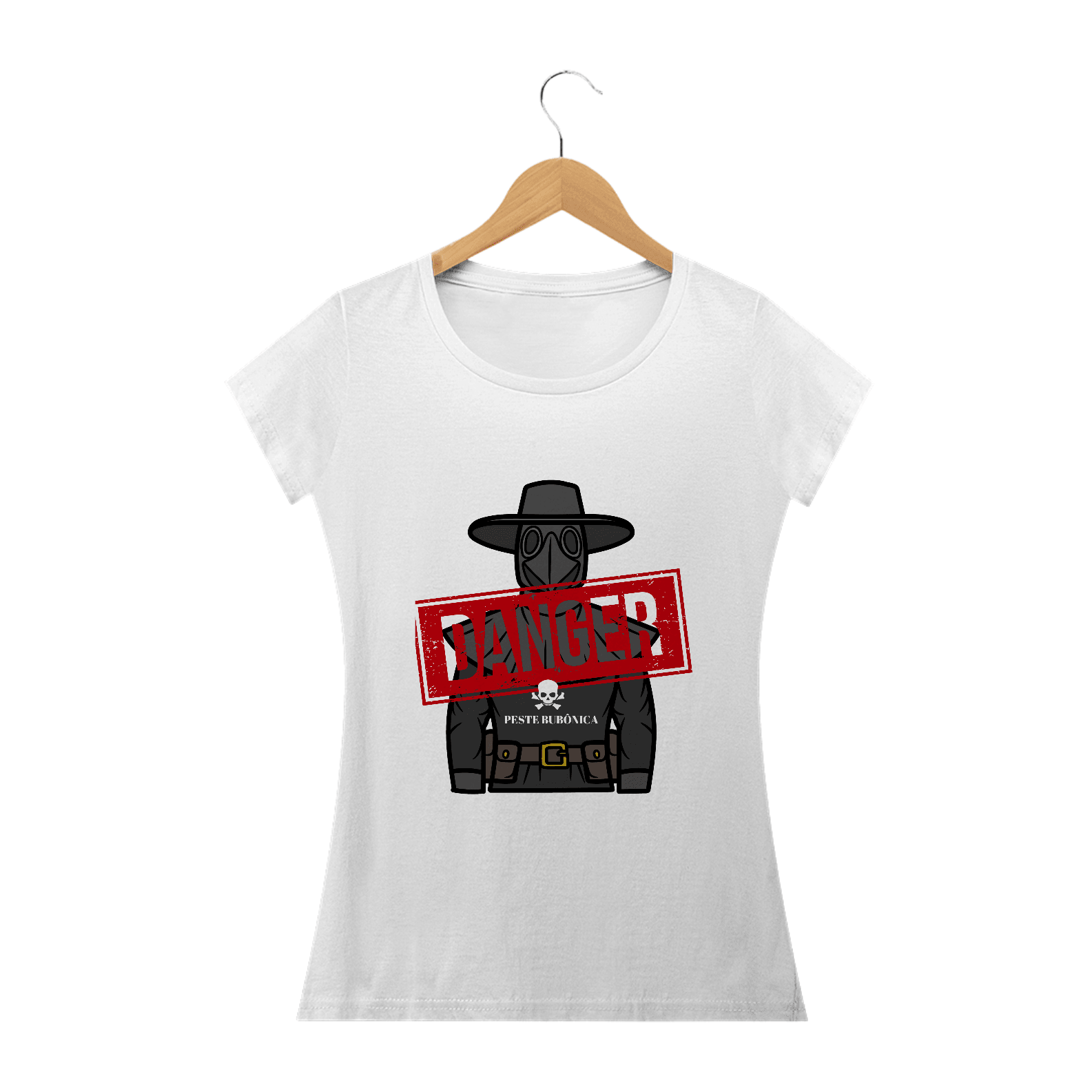 Camiseta - Danger Peste Bubônica