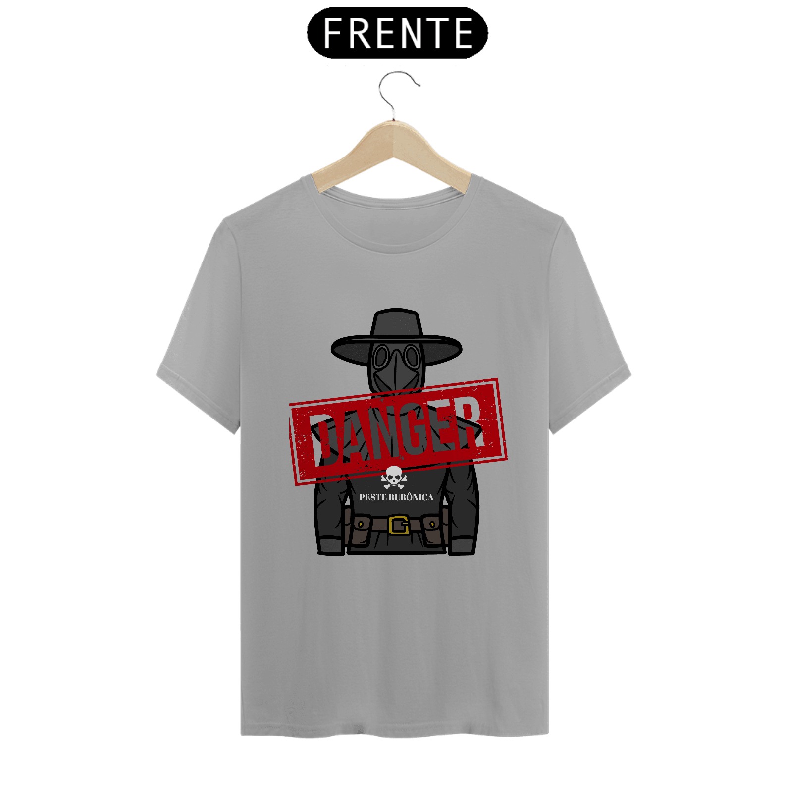 Camiseta - Danger Peste Bubônica