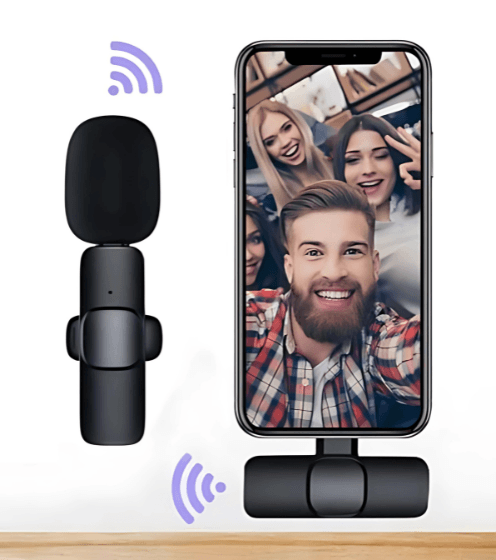 ClipMic – Microfone Lapela Sem Fio para Android, iPhone e iPad