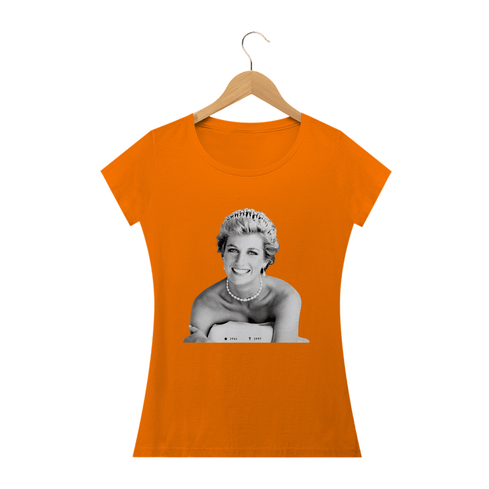 Camiseta - Lady Di - Baby Long