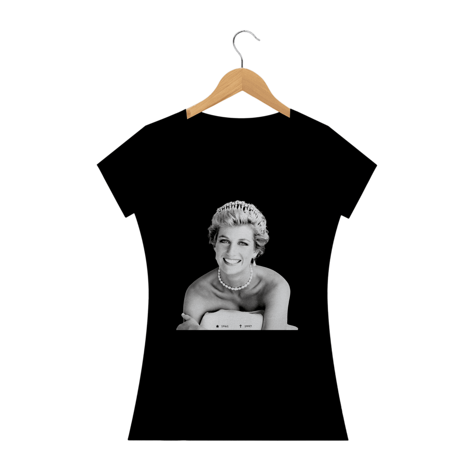 Camiseta - Lady Di - Baby Long