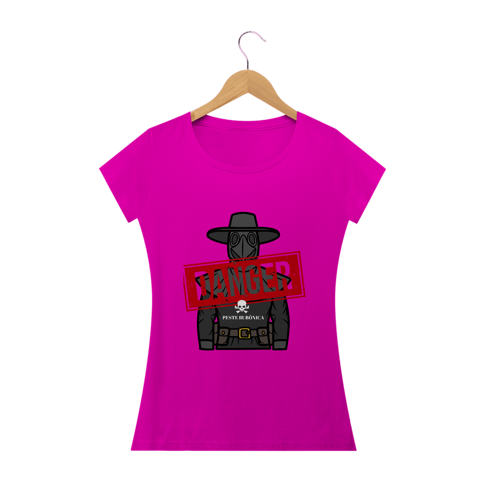 Camiseta - Danger Peste Bubônica