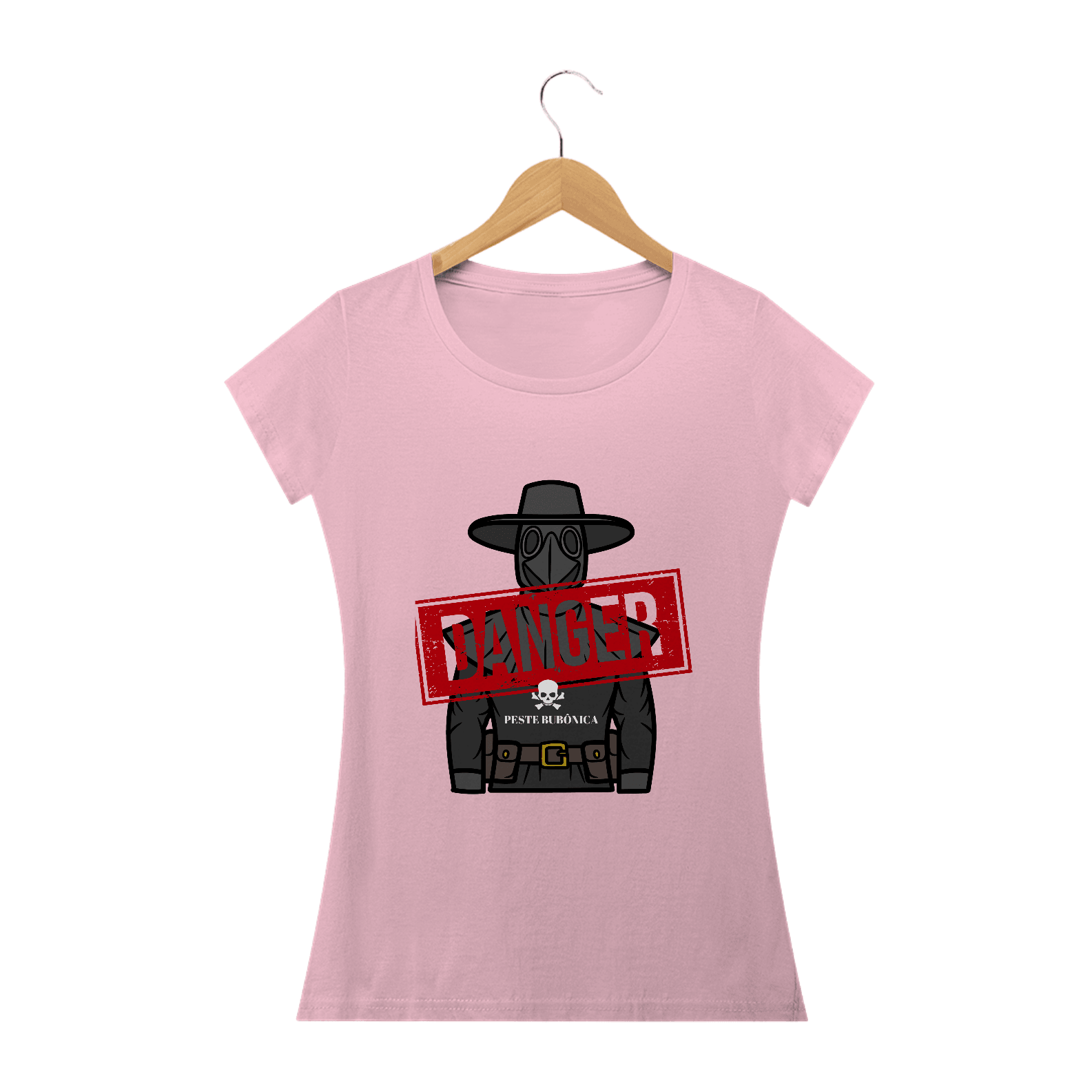 Camiseta - Danger Peste Bubônica