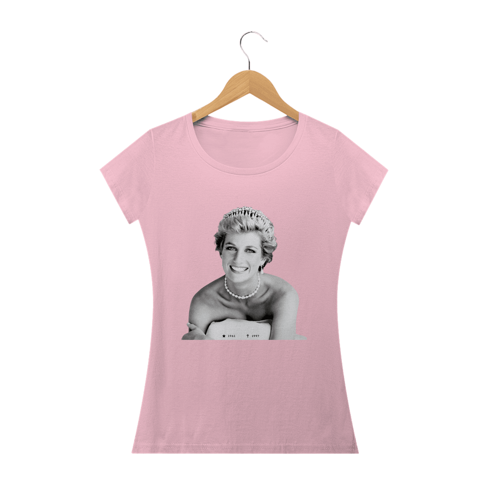 Camiseta - Lady Di - Baby Long