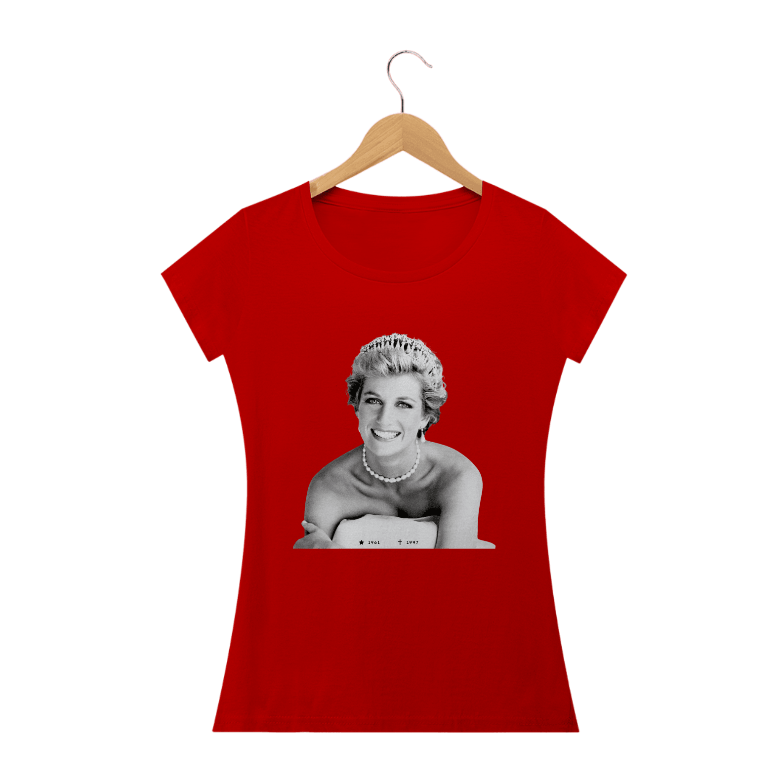 Camiseta - Lady Di - Baby Long