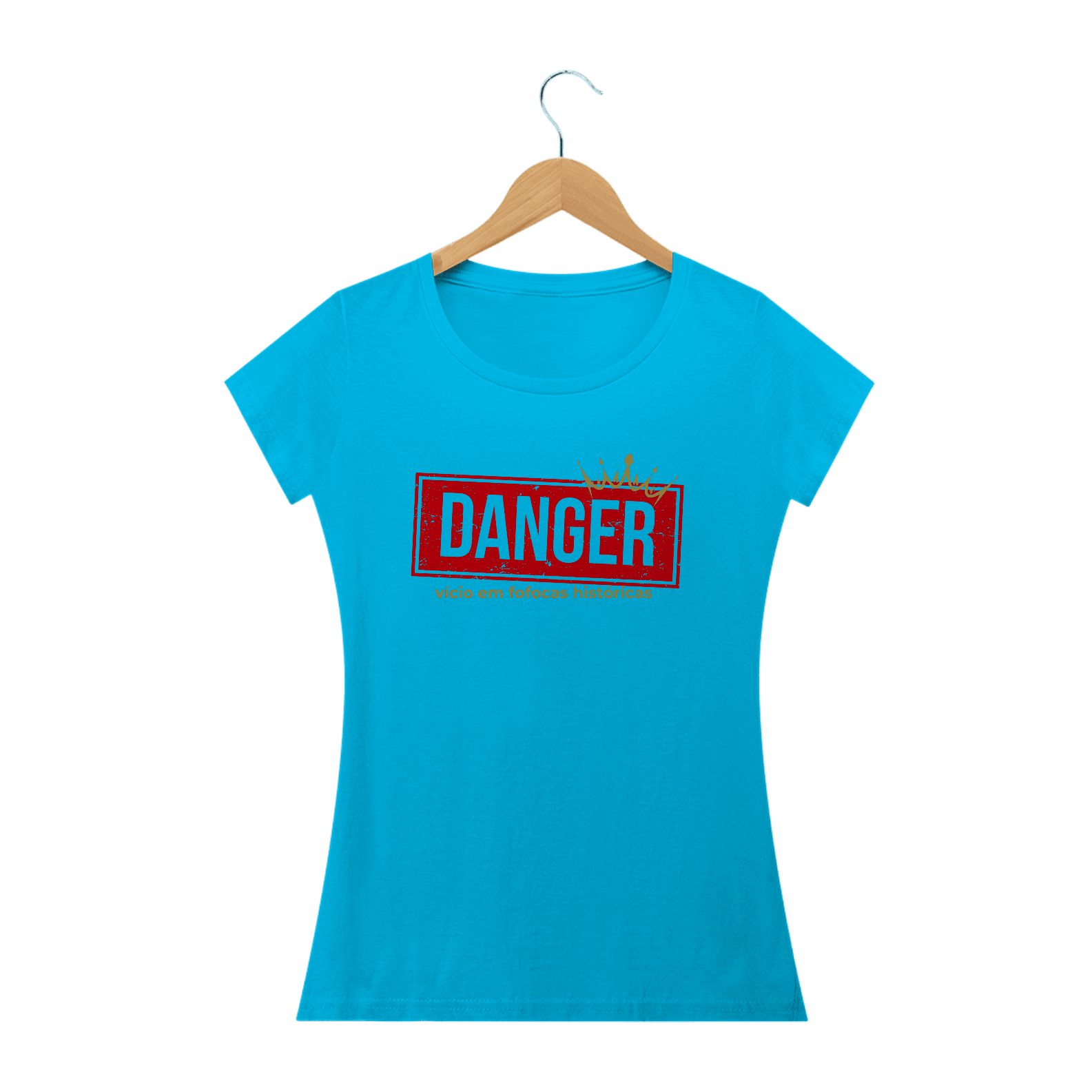 Camiseta - Danger Vício em Fofocas Históricas